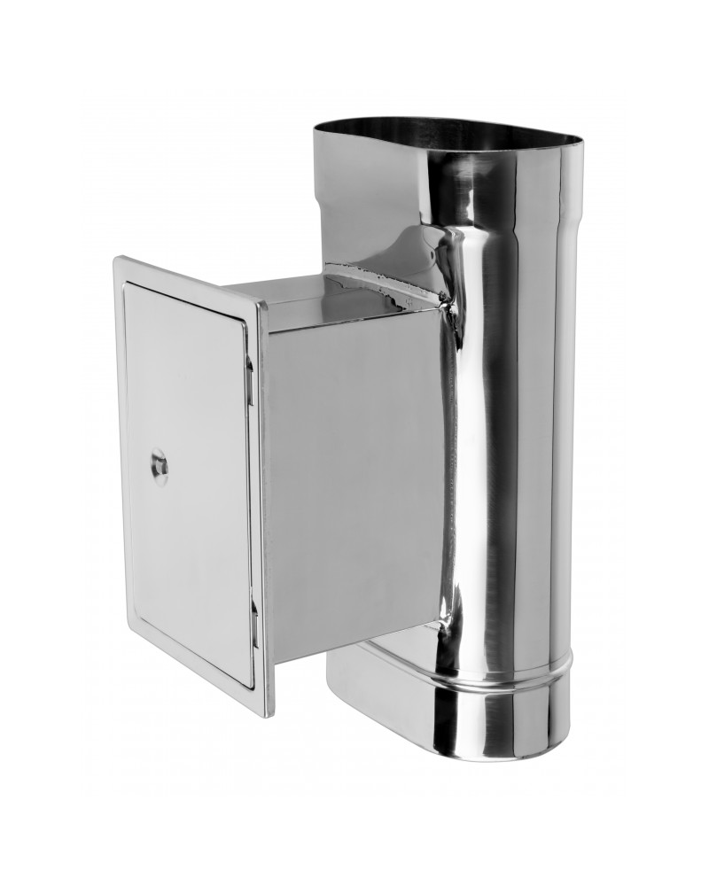 Dvierkový diel ovál 120/220 mm s dvierkami 140x210