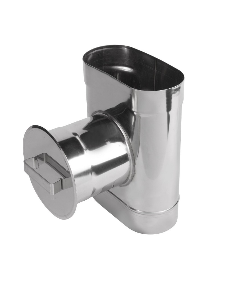 Dvierkový diel ovál 120/220 mm okrúhly s dvierkami