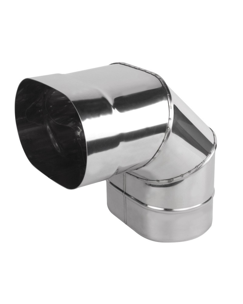 Koleno ovál 120/220 mm - 90° dlhý bok