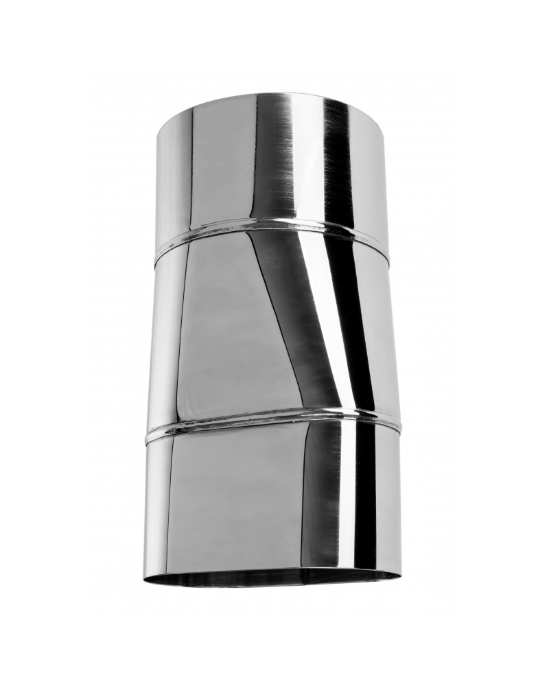 Redukcia ovál 120/220 mm - ø 150 mm