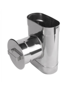 Dvierkový diel ovál 120/240 mm okrúhly s dvierkami