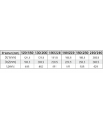 Sopúch ø160 mm nerez - 45°