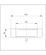 Kondenzačná ímka ø150 mm nerez