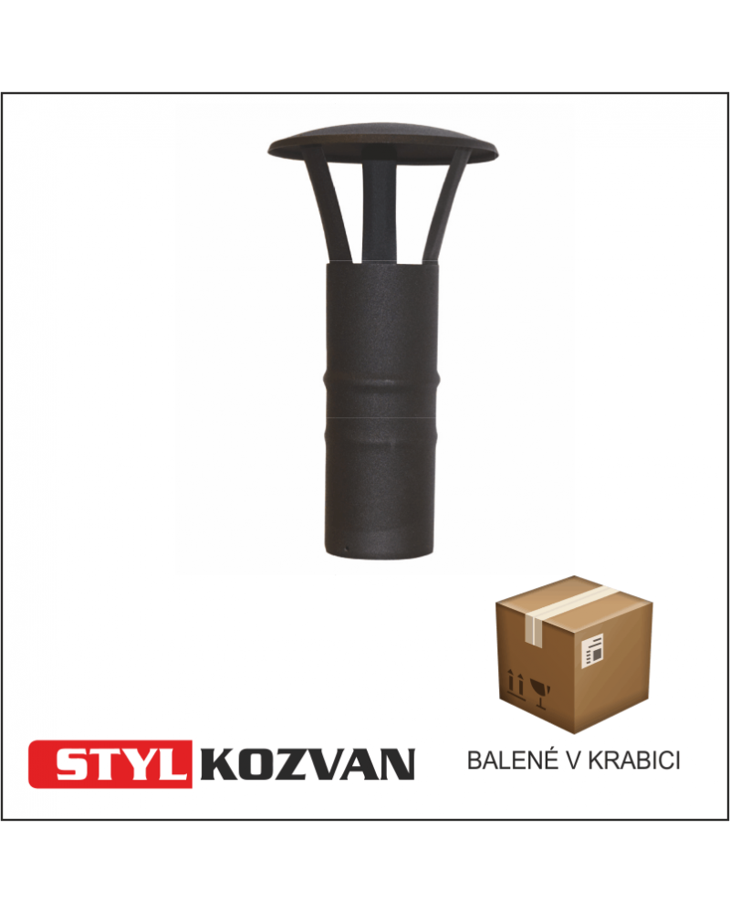 Strieška ø80 mm oceľ