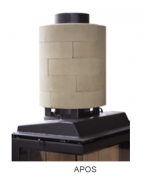 Akumulačný prstenec obkladový APOS-210 - šamot - 1 rad