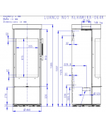 ROMOTOP LUANCO N 01 keramika - krbové kachle
