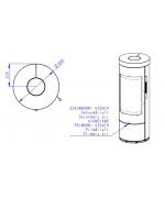 ROMOTOP LUANCO N 02 kameň - krbové kachle