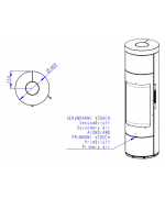 ROMOTOP LUANCO N 02 AKUM kameň - akumulačné krbové kachle