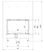 Teplovzdušná kozubová vložka Kratki - Zibi gilotyna