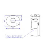 ROMOTOP LUGO N 02 kameň - krbové kachle