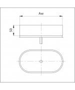 Kondenzačná ímka ovál 120/220 mm