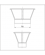 Strieška ovál 120/220 mm