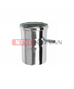 Rúra s odtokom kondenzu ø60 mm nerez kondenz