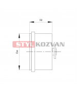 Záslepka ø80 mm nerez kondenz