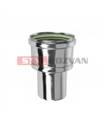 Redukica ø60/80 mm nerez kondenz