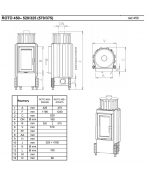 Kobok  ROTO 450 - 570/375  Krbová pec