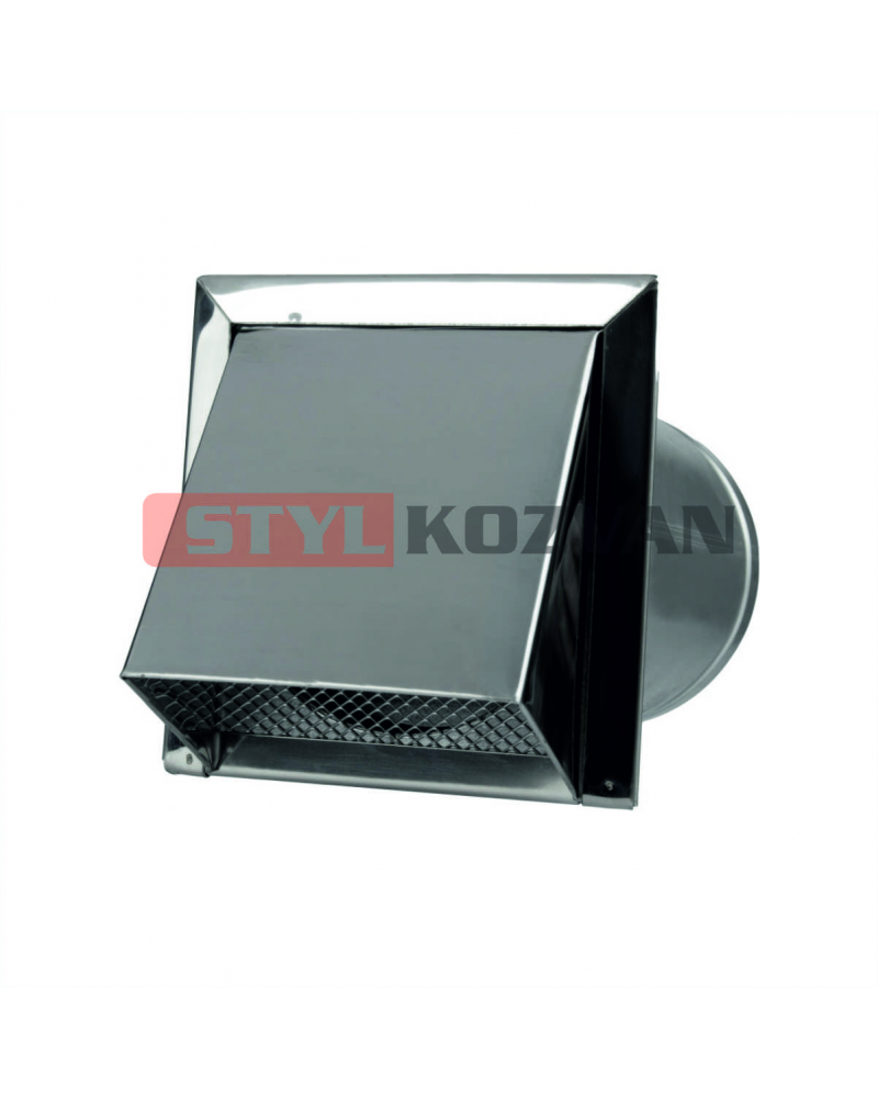 Vyústka na stenu biela ø 100 mm