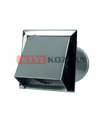 Vyústka na stenu biela ø 100 mm