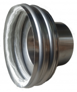 Nerezový komínový prechod vonkajší DN200