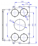 KONVEKČNÉ OPLÁŠTENIE pre krbovú vložku IMPRESSION C 2G L 80.61.34.21