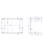 RÁMIK IC2LF RAM12 krycí