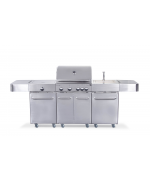 Plynový gril G21 Arizona, BBQ kuchyňa Premium Line 6 horákov + zadarmo redukčný ventil