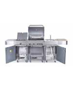 Plynový gril G21 Arizona, BBQ kuchyňa Premium Line 6 horákov + zadarmo redukčný ventil