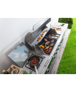 Plynový gril G21 Nevada, BBQ kuchyňa Premium Line 7 horákov + zadarmo redukčný ventil