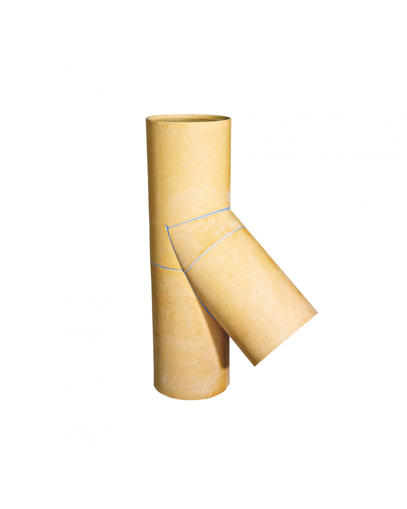 Šamotová rúra zaustenie 45° priemer Φ160 mm P-D Refractories CZ