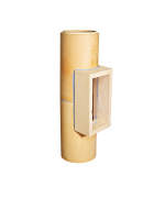 Šamotová rúra s čistiacim otvorom priemer Φ180 mm P-D Refractories CZ