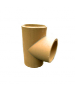 Šamutová rúra záustenie 90°