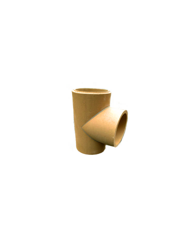 Šamotová rúra zaústenie 90° priemer Φ200 mm P-D Refractories CZ
