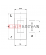 Čistiaci prvok ø120 mm nerez