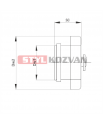 Záslepka ø100/150 mm nerez kondenz