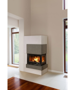 ABX Norfolk syenit ľavý 6,5kW - krbová zostava