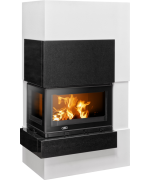 ABX Norfolk žula Shanxi pravý 6,5kW - krbová zostava