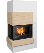 ABX Norfolk pieskovec pravý 6,5kW - krbová zostava