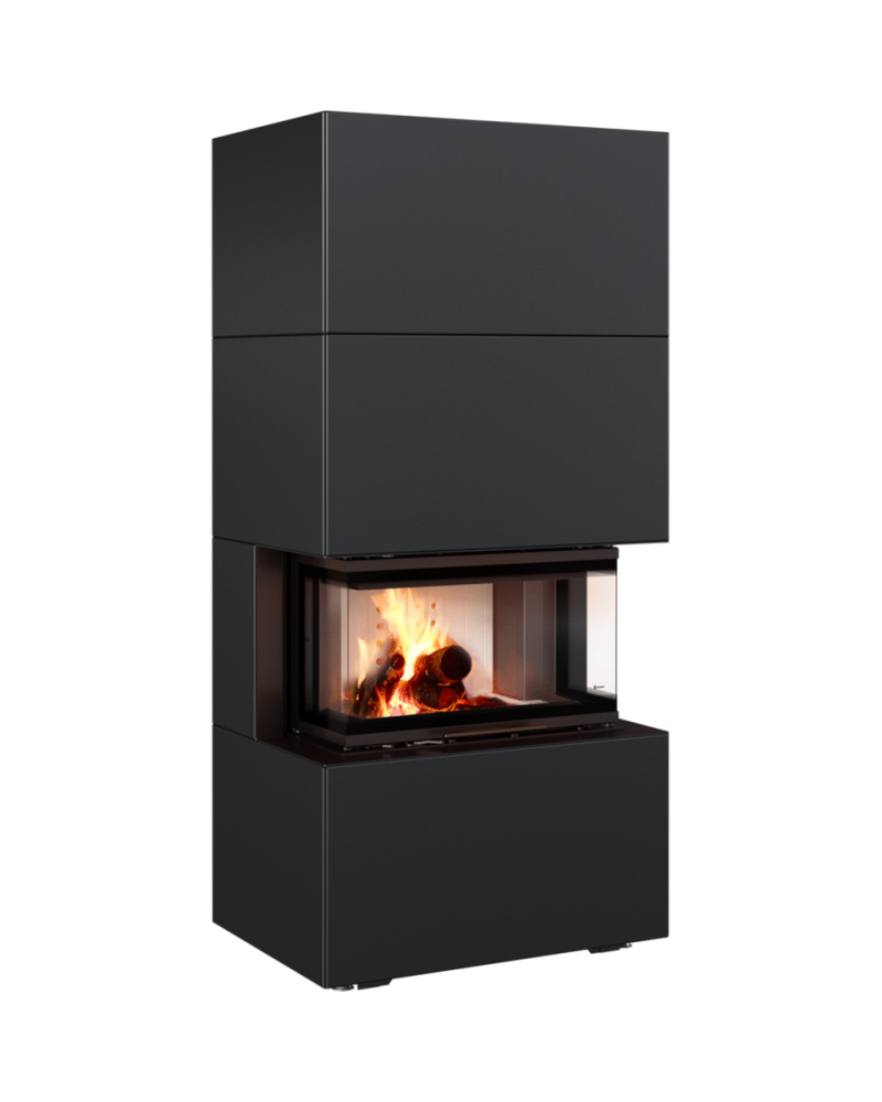 Kratki NBC 7 s obstavbou HOME EASY BOX - designový krb