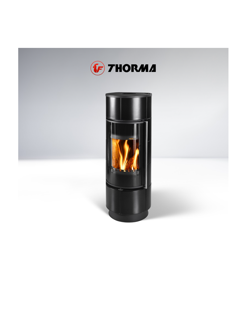 Thorma ATIKA EXTRA keramika čierna lesklá - krbové kachle