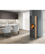 ROMOTOP LUGO N 04 AKUM pieskovec - akumulačné krbové kachle