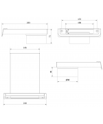 Externý prívod vzduchu pre krbové vložky KRATKI 100 mm