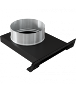 Externý prívod vzduchu pre krbové vložky KRATKI 100 mm