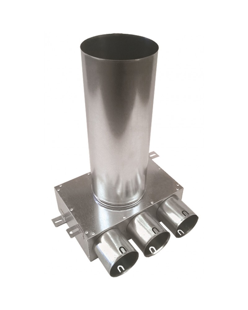 Distribučný box s 3 vývodmi 2x75 mm/125 mm