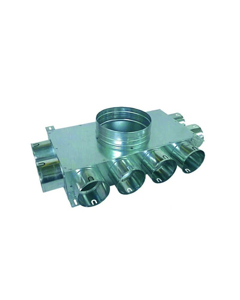 Rozdeľovací box s 6 vývodmi 6×75 mm/160 mm