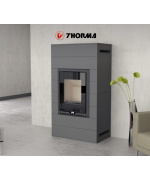Thorma Rivo Almeria šedý - krbove kachle