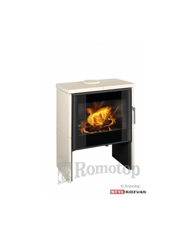 Krbové kachle Romotop - Riano N02 - bok keramika, veko keramika