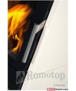 Krbové kachle Romotop - Riano N02 - bok keramika, veko keramika