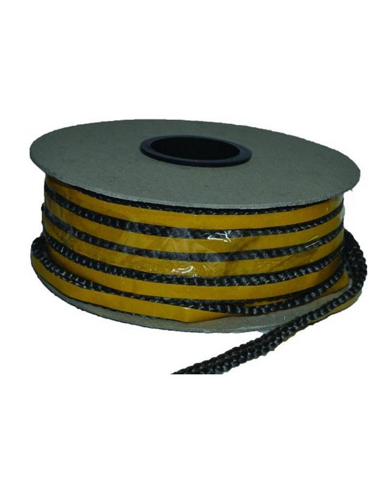 Žiaruvzdorná šnúra, plochá samolepiaca - 6x2 mm