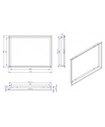 RÁMIK H3Z RAM04 krycí polohlboký 4S