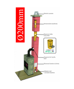 Ø200mm Komínový systém ENERGO KERAMIC CJ BLOK
